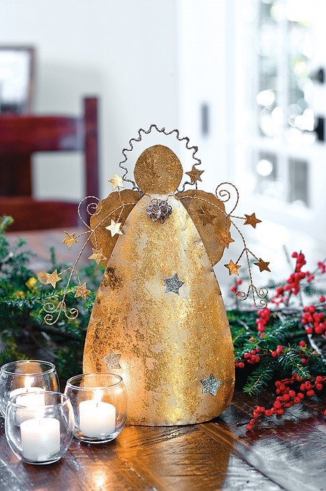 12" Heavenly Host Angel Treetopper JM16760