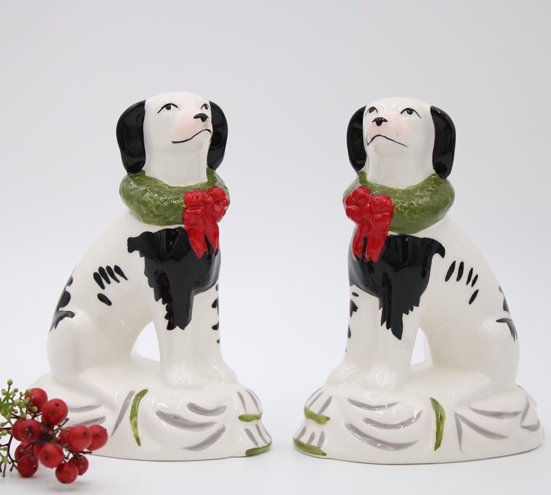 6" Ceramic Rufus Dog Figurine, 2 Assorted ©Debi Vincent DV1017A