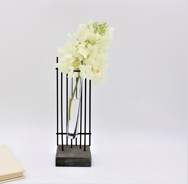 Hinged vase Aquatic plant vase Hinged Flower Vase Clear Glass Test Tube  Hanging Flower Holder for Home Decor